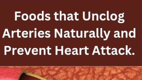 10 FOODS THAT UNCLOG THE ARTERIES AND PREVENT HEART ATTACK